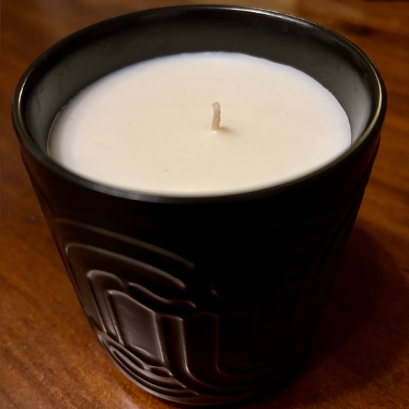 IKEA SÖTRÖNN scented candle in Black Ceramic Jar | matcha tea & ginger, 45 hr - Picture 1 of 9